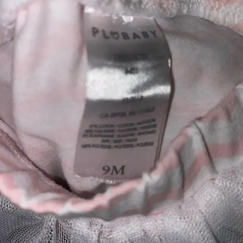 ⭐️3/$20 Girls Plobaby Pink Chevron Tutu Leggings 9M